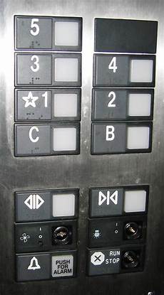 Elevator Cabin Button