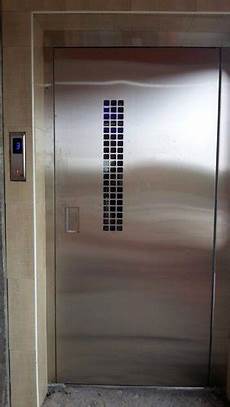 Semi-Automatic Elevator Doors
